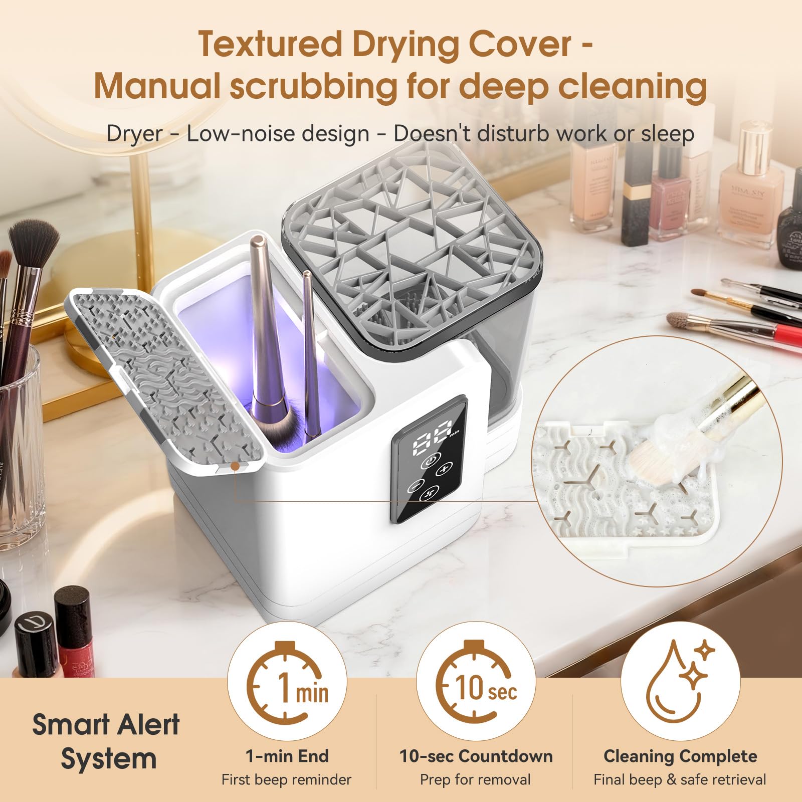 Automatic USB Makeup Brush Cleaner & Dryer