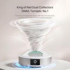 Professional ONAIL Nail Dust Collector AI UV LED Nail Lamp for Gel Nails Professional Electric Nail Drill Machine