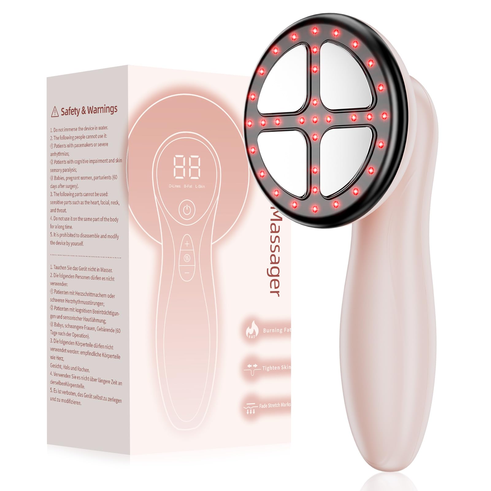 Microcurrent Body Sculpting & Cellulite Massager