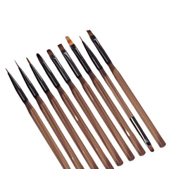 9-Piece Nail Art Brush & Tool Set