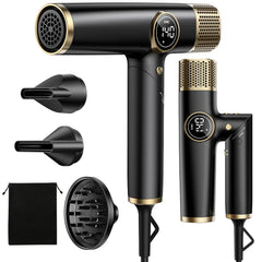Dual Voltage 1900W Ionic Hair Dryer with Diffuser
