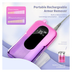 35000 RPM Professional Electric Nail Drill Kit