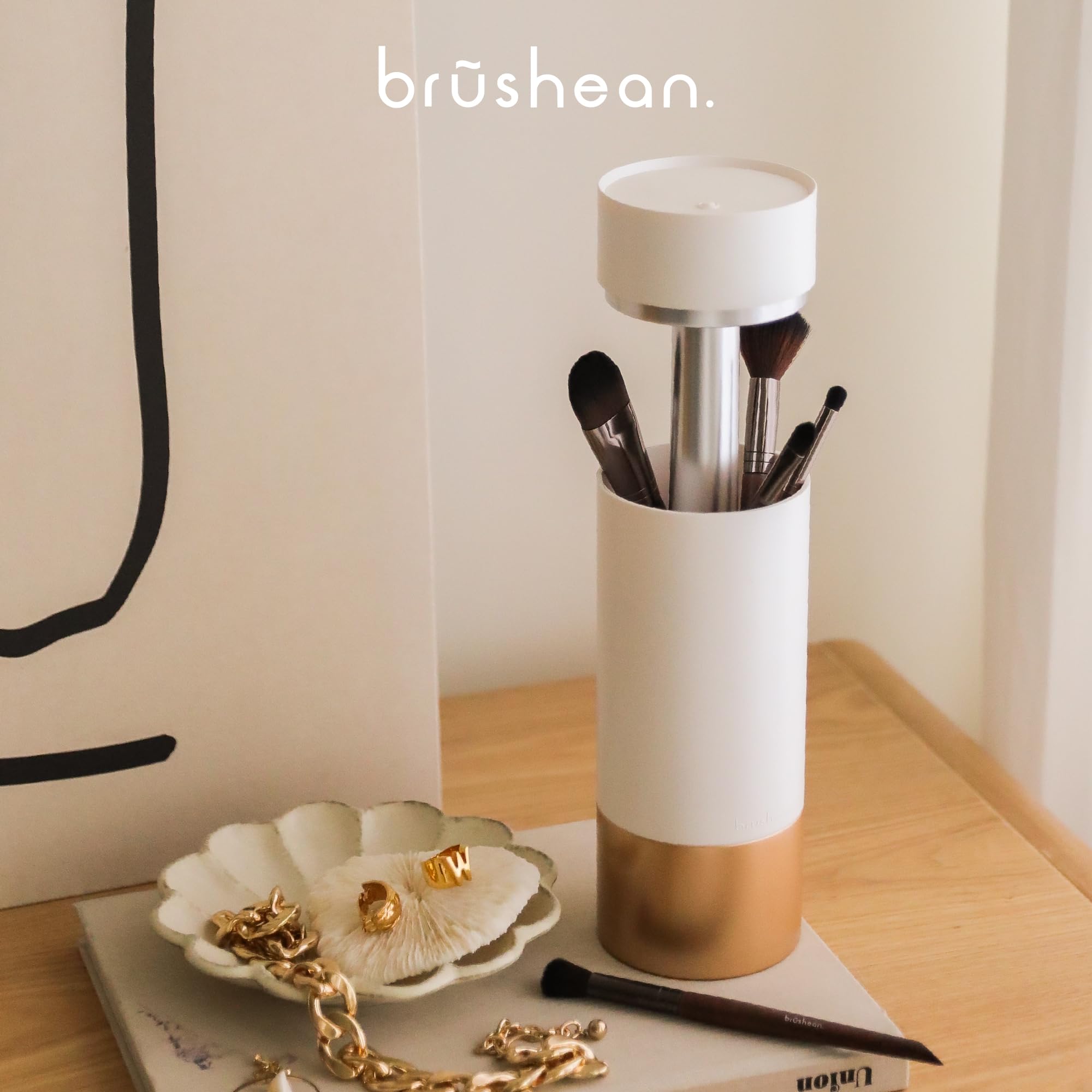 UV Makeup Brush Sanitizer & Storage Holder