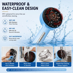 3-in-1 Electric Scalp Massager & Hair Oil Applicator