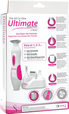 The Ultimate Personal Shaver Kit (Pink and White)
